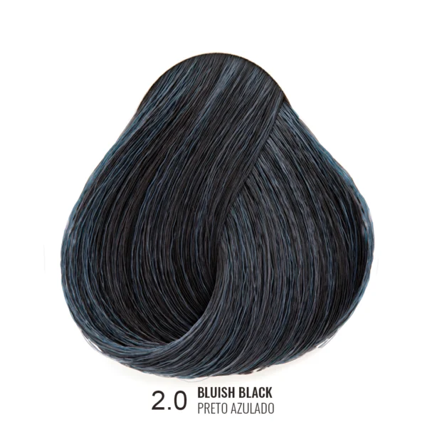 2 0 BLUISH BLACK PRETO AZULADO