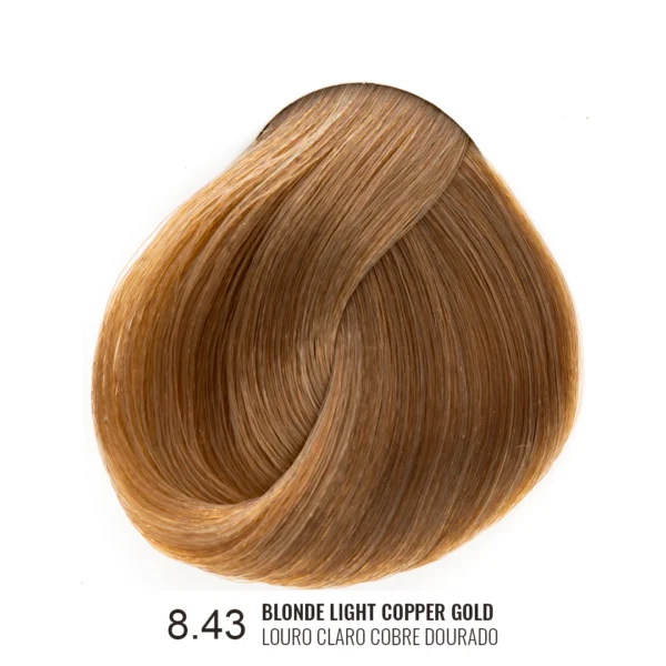 8 43 BLONDE LIGHT COPPER GOLD LOURO CLARO COBRE DOURADO
