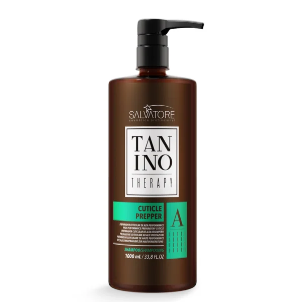 Shampoo A_Cuticle Prepper. Ideal para ser utilizado nos processos de Taninoplastia e Mix Therapy